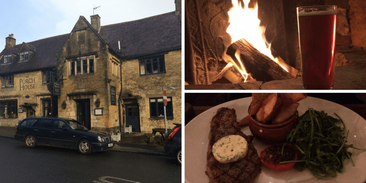 Porch House, Cotswolds: Ghosts, grub and great ale at AA Pub of the Year