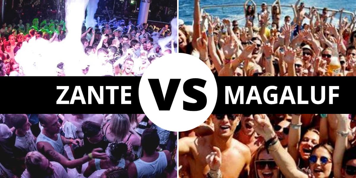 Lads Holiday Zante vs Magaluf