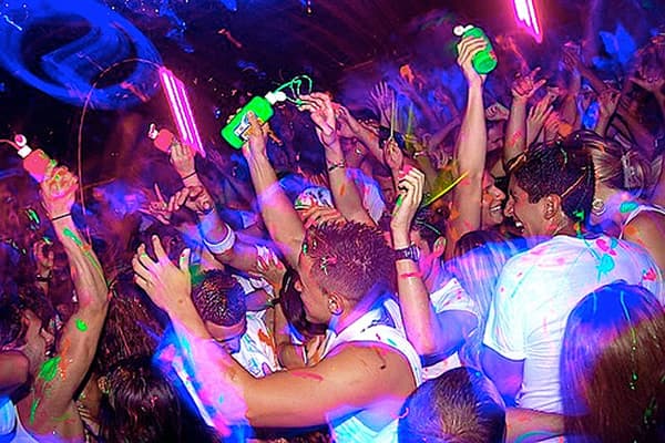 Magaluf Club Banana's UV Paint Party