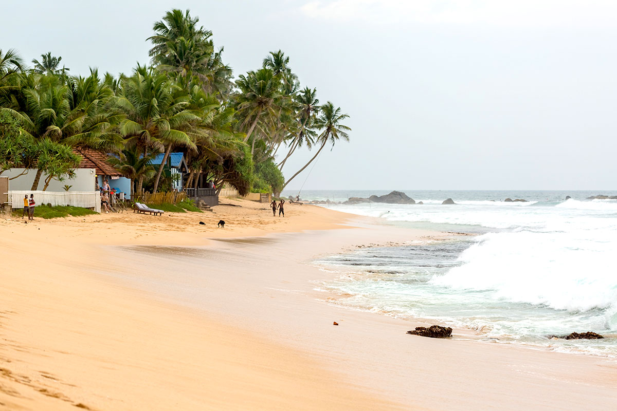 Dalawella-Beach Sri Lanka