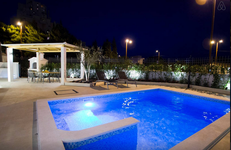 Croatia apartment with pool