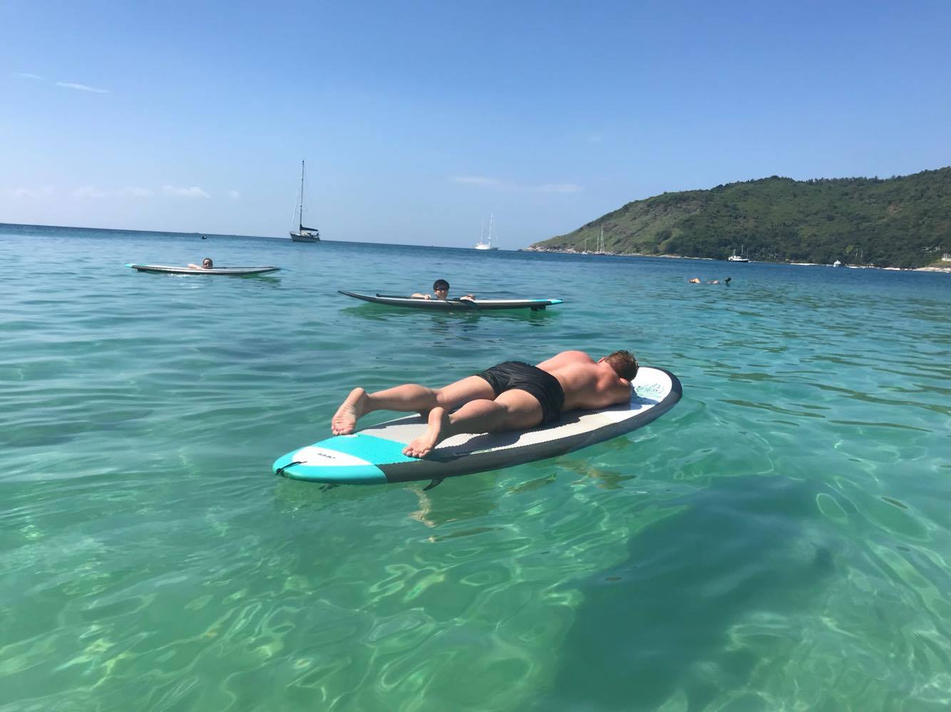 Stand-up paddle boarding in Phuket