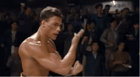 Jean Claude Van Damme had great arms