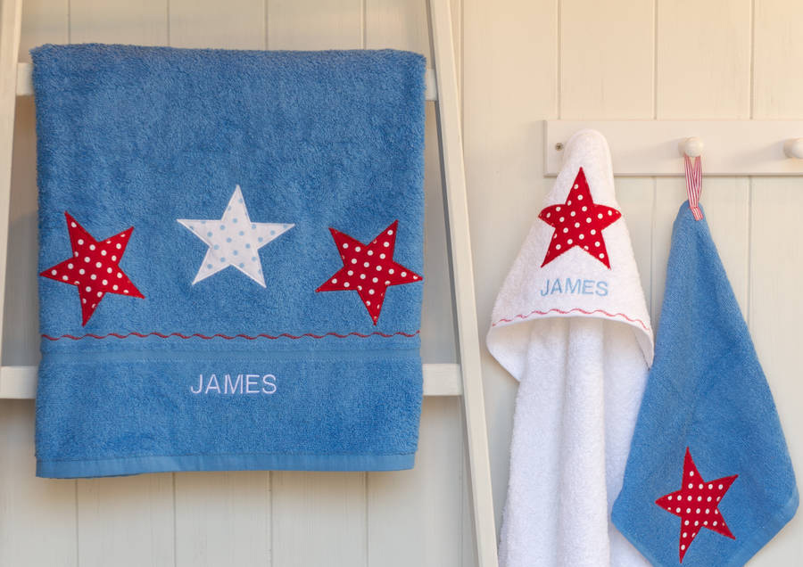 Personalised towel from Not On The High Street
