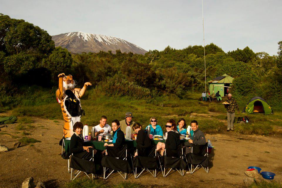 Mount Kilimanjaro charity climb with Paul Goldstein (and a tiger)