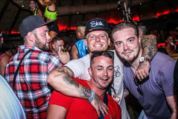 Boys having fun in Sunny Beach bulgaria