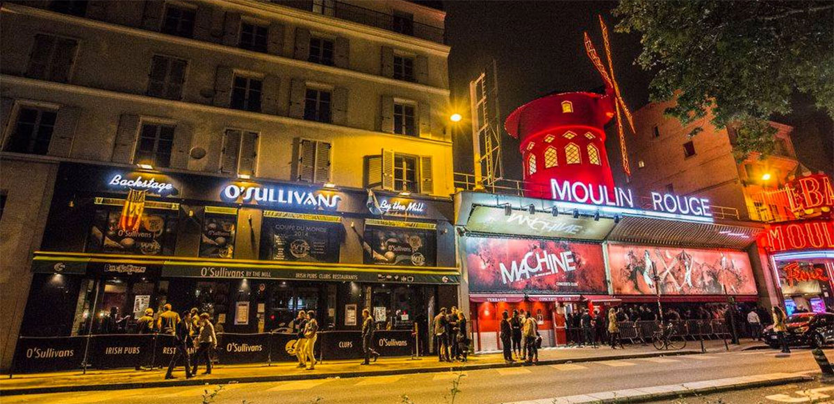 O'sullivans bar in Paris was the best on the Pigalle strip