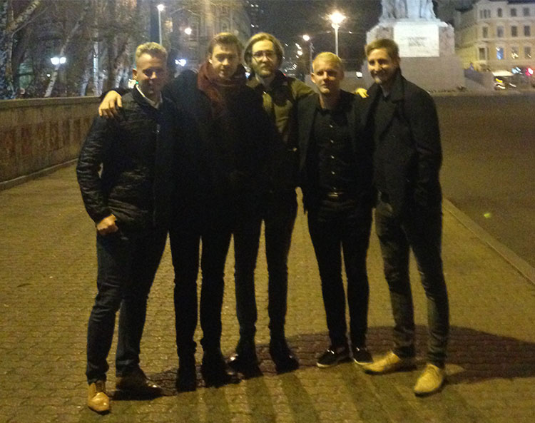Lads weekend in Riga, Latvia